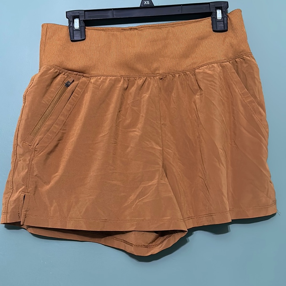 All In Motion burnt orange athletic shorts